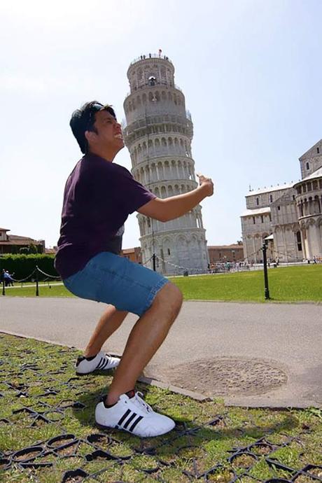 Los memes más disparatados sobre la Torre de Pisa Foto de Pisa indescriptible