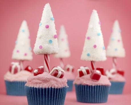 Ideas de decoración de Cupcakes para sorprender a tus invitados esta cena de Navidad