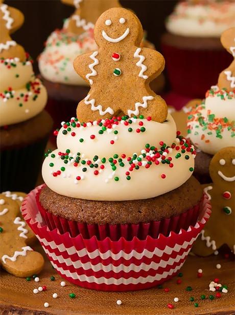 Ideas de decoración de Cupcakes para sorprender a tus invitados esta cena de Navidad