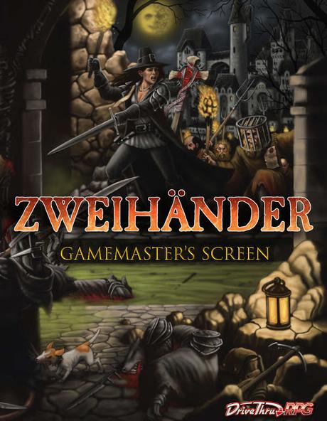 Oferta para GMs de Grim & Perilous Studios: Pantalla para Zweihäder RPG rebajada.