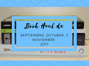 Blog Book Haul últimos meses 2017