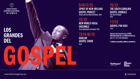 XXIII FESTIVAL LOS GRANDES DEL GOSPEL MADRID 2017