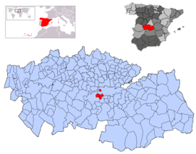 Así fué el Descubrimiento del Tesoro de Guarrazar en Guadamur (Toledo) Resultado de imagen de Guadamur (Toledo) mapa