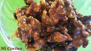 NUECES FRITAS CON MIEL (RECETA CHINA PERO CON SABOR A MALAGA) NUECES FRITAS CON MIEL (RECETA CHINA PERO CON SABOR A MALAGA)