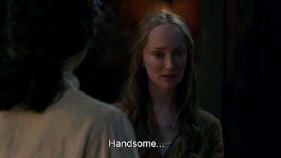 Geillis en el 3x13 de 'Outlander'