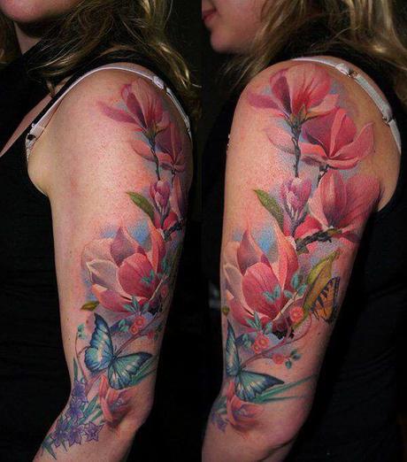 20 Tatuajes de brazos para hombres y mujeres a todo color 20 Tatuajes de brazos para hombres y mujeres a todo color