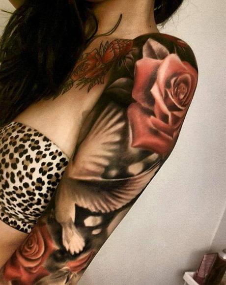 20 Tatuajes de brazos para hombres y mujeres a todo color 20 Tatuajes de brazos para hombres y mujeres a todo color