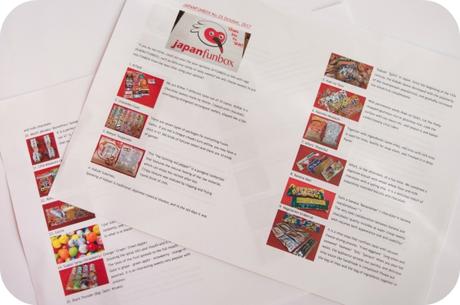 Japan Funbox - Probando productos japoneses