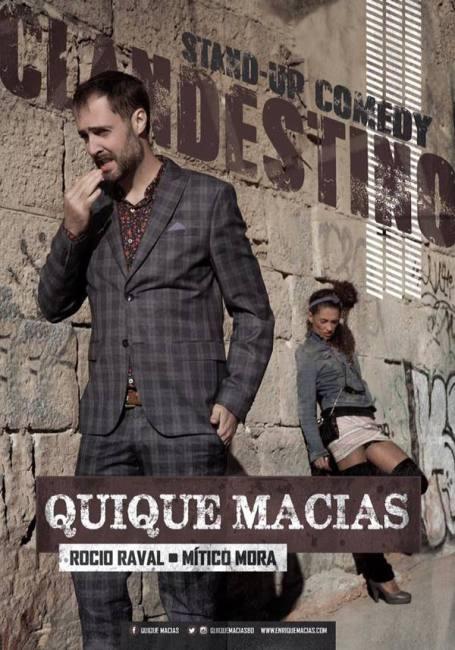 El ‘clandestino’ Quique Macías desafía a la Ley Mordaza en Barcelona El ‘clandestino’ Quique Macías desafía a la Ley Mordaza en Barcelona