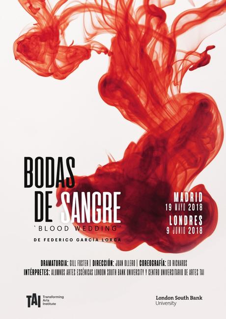 Bodas de sangre, proyecto escénico internacional de London South Bank University y TAI