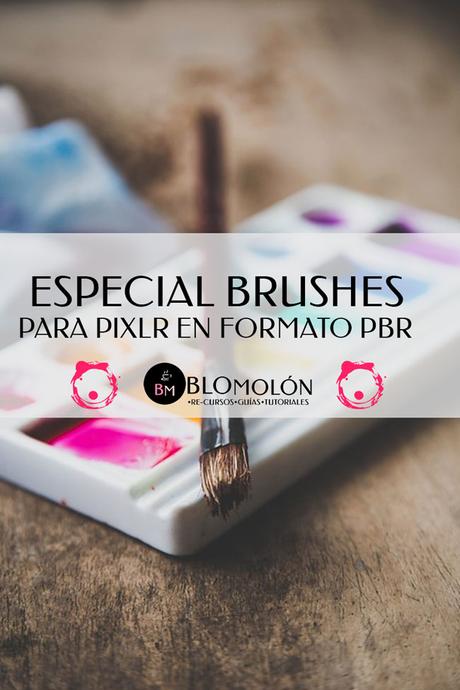 Especial Brushes Para Pixlr En Formato PBR