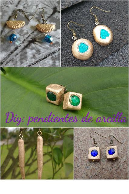 Diy: pendientes de arcilla (parte II)