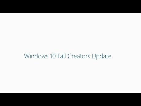 Las Nuevas características de Windows 10 Fall Creators Update 2018