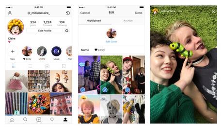 Instagram te permite Archivar y poner de relieve tus historias favoritas