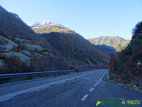 Entrada a la ruta del Gumial