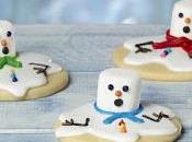 Galletas muñeco nieve