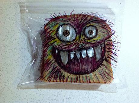 Un Papá dibuja en las bolsas de sándwich de sus hijos todos los benditos días Un Papá dibuja en las bolsas de sándwich de sus hijos todos los benditos días