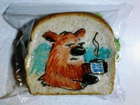 Un Papá dibuja en las bolsas de sándwich de sus hijos todos los benditos días Un Papá dibuja en las bolsas de sándwich de sus hijos todos los benditos días