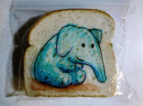 Un Papá dibuja en las bolsas de sándwich de sus hijos todos los benditos días Un Papá dibuja en las bolsas de sándwich de sus hijos todos los benditos días