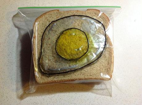 Un Papá dibuja en las bolsas de sándwich de sus hijos todos los benditos días Un Papá dibuja en las bolsas de sándwich de sus hijos todos los benditos días