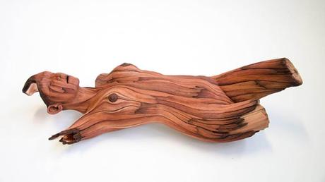 Christopher White, sus esculturas parecen madera pero son de ceamica Christopher White, sus esculturas parecen madera pero son de ceamica