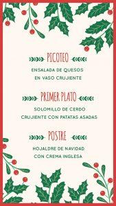 Menú de Navidad crunchy con carne y mucho rock & roll Menú de Navidad crunchy con carne y mucho rock & roll