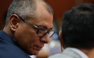 Condenado a seis años de cárcel vicepresidente Ecuador Condenado a seis años de cárcel vicepresidente Ecuador