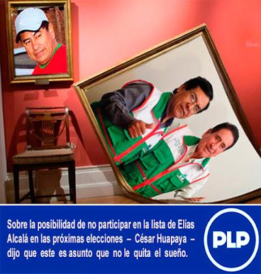 CÉSAR HUAPAYA: ELÍAS ALCALÁ PUEDE HACER LO QUE LE DÉ LA GANA… CÉSAR HUAPAYA: ELÍAS ALCALÁ PUEDE HACER LO QUE LE DÉ LA GANA…