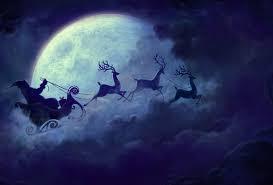 GoodWP.com Santa trineo luna