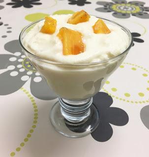 Crema de queso con mazapán