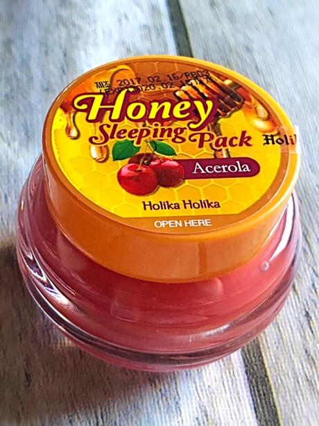 Honey Sleeping Pack Acerola de Holika Holika .