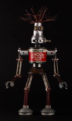 18 Robots hechos con basura reciclada 18 Robots hechos con basura reciclada