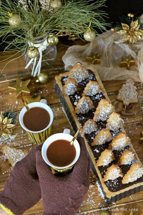Tarta de Navidad o Crostata di Natale tarta-de-chocolate-y-canela, crostata-di-natale, chocolate-and-cinnamon-tart