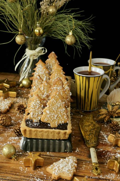 Tarta de Navidad o Crostata di Natale tarta-de-chocolate-y-canela, crostata-di-natale, chocolate-and-cinnamon-tart