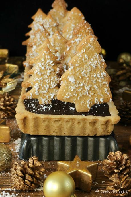 Tarta de Navidad o Crostata di Natale tarta-de-chocolate-y-canela, crostata-di-natale, chocolate-and-cinnamon-tart