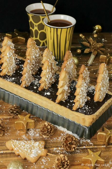 Tarta de Navidad o Crostata di Natale tarta-de-chocolate-y-canela, crostata-di-natale, chocolate-and-cinnamon-tart