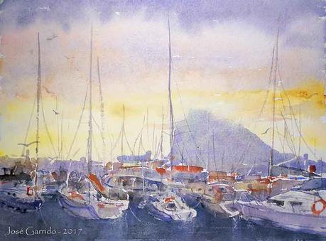 Acuarelas Diciembre 2017