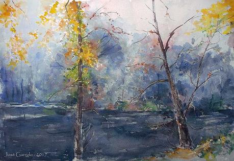 Acuarelas Diciembre 2017