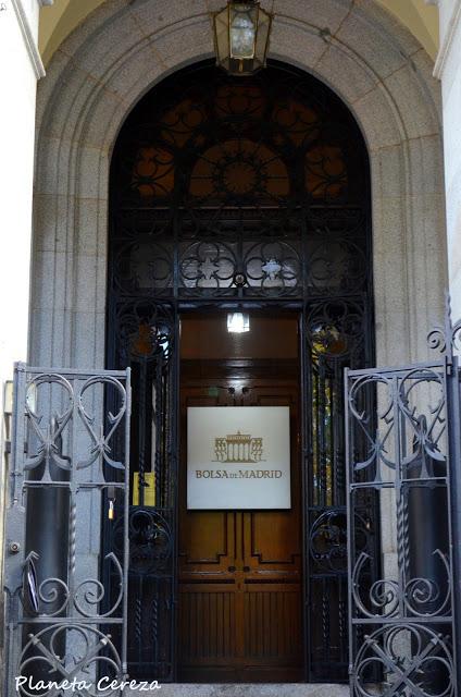 Rincones. El Palacio de la Bolsa de Madrid