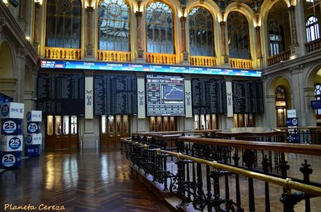 Rincones. El Palacio de la Bolsa de Madrid