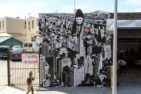 Sin fronteras:Llamativas obras de Arte callejero contra la represion de ICY y SOT