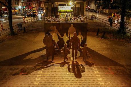 Sin fronteras:Llamativas obras de Arte callejero contra la represion de ICY y SOT
