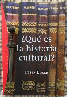 Portada del libro ¿Qué es la historia cultural?, de Peter Burke