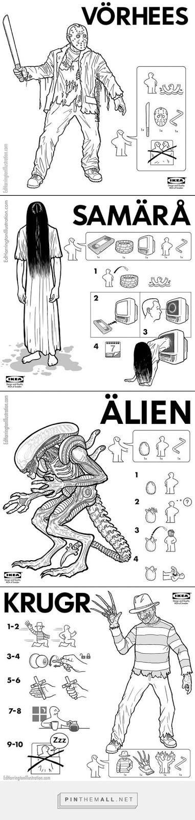 Monstruos del Ikea (Con instrucciones!)