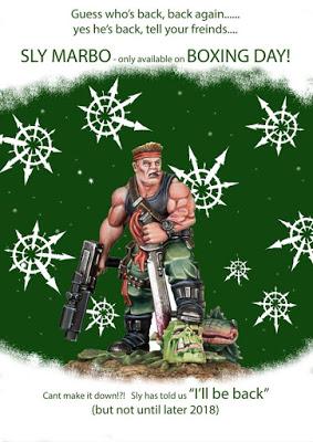 Sly Marbo viene y se va: Solo disponible el 26 de diciembre Sly Marbo viene y se va: Solo disponible el 26 de diciembre