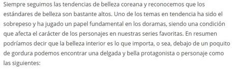 5 Doramas donde los protagonistas se enamoran de chicas con sobrepeso y enloquecen por ellas.