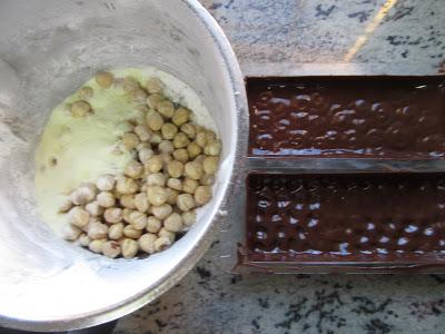 forrar moldes Turrón praliné de avellanas Thermomix