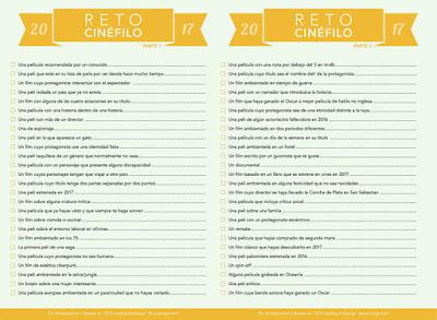 Reto Cinéfilo 2017 Reto Cinéfilo 2017