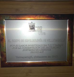 Nuevo reconocimiento al G.E.V.