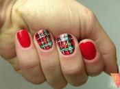 tartan nails tutorial